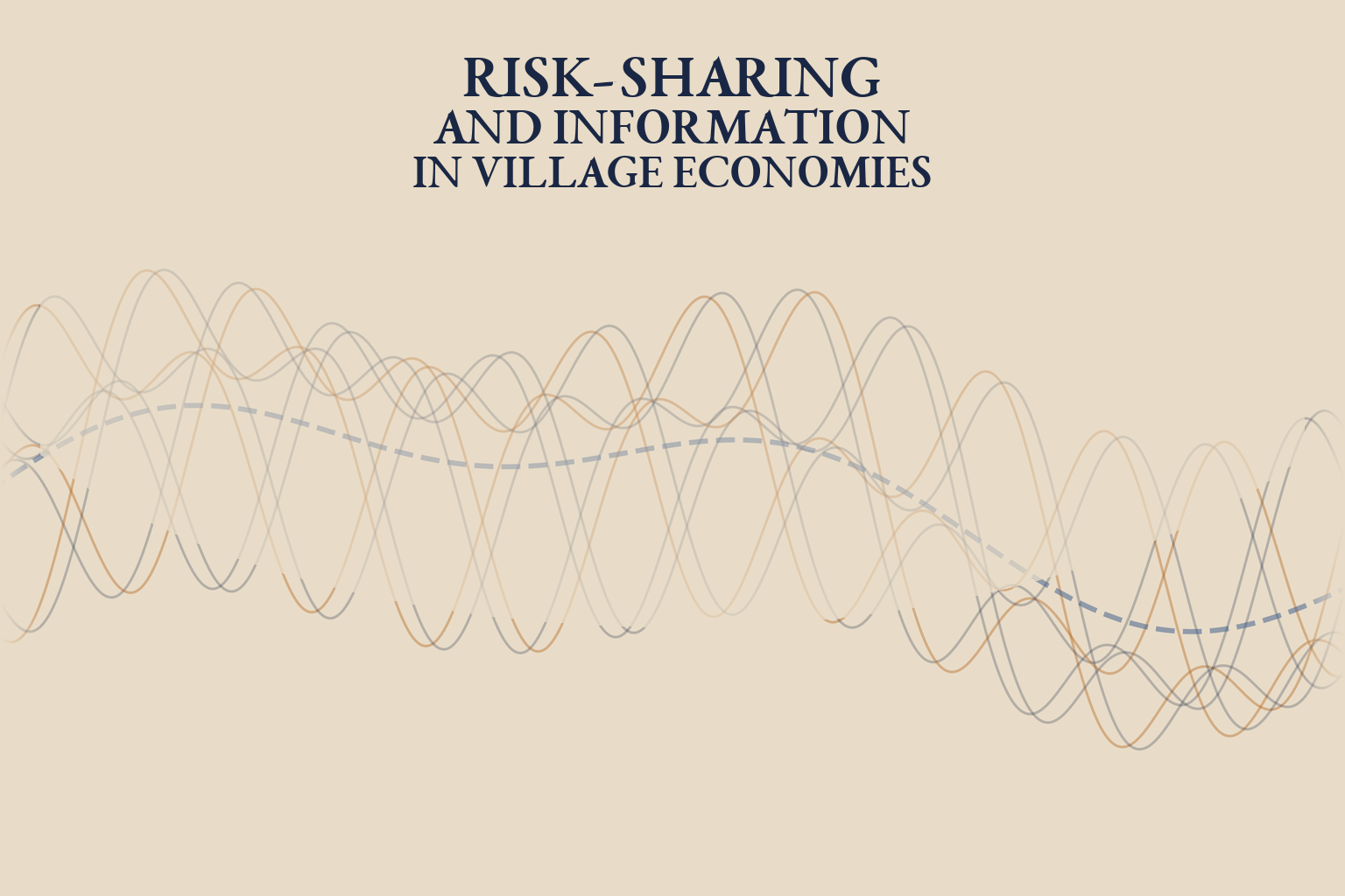 Risk-sharing and information in village economies